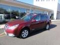 2011 Ruby Red Pearl Subaru Outback 2.5i Limited Wagon  photo #2