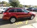 2011 Ruby Red Pearl Subaru Outback 2.5i Limited Wagon  photo #8