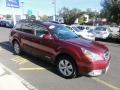 2011 Ruby Red Pearl Subaru Outback 2.5i Limited Wagon  photo #10