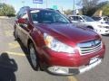 2011 Ruby Red Pearl Subaru Outback 2.5i Limited Wagon  photo #11
