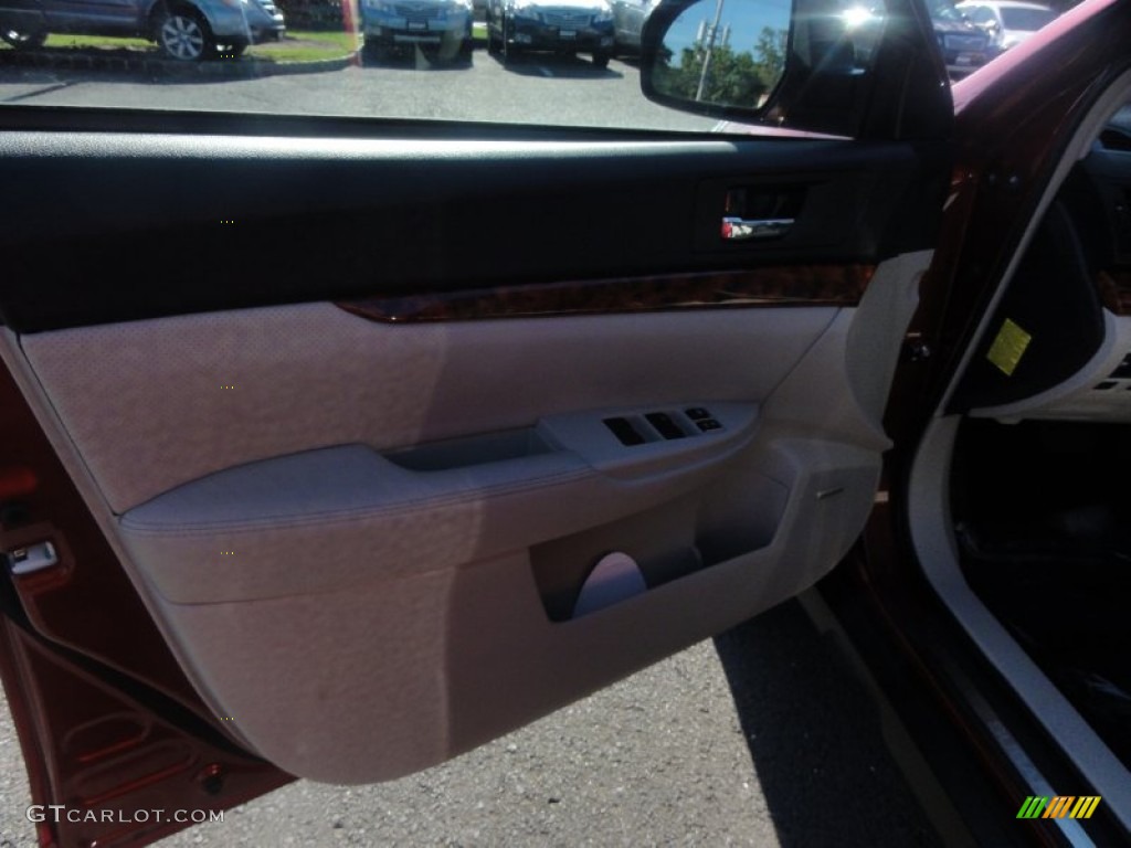 2011 Outback 2.5i Limited Wagon - Ruby Red Pearl / Warm Ivory photo #23