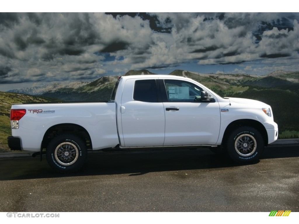 2012 Tundra TRD Rock Warrior Double Cab 4x4 - Super White / Black photo #2