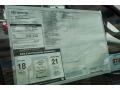 2012 Toyota Tacoma Access Cab 4x4 Window Sticker