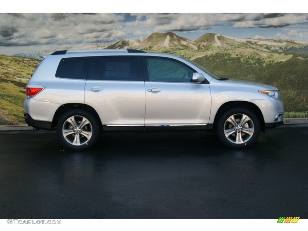 Classic Silver Metallic 2012 Toyota Highlander Limited 4WD Exterior Photo #55056616