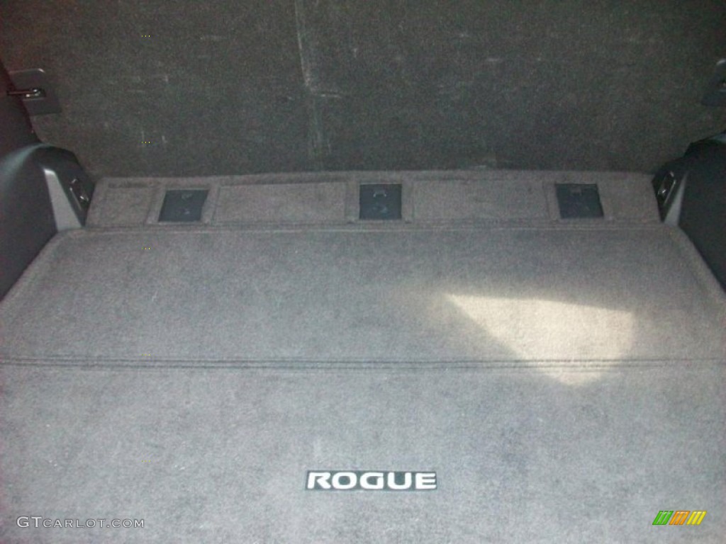 2011 Rogue S AWD - Silver Ice Metallic / Black photo #9