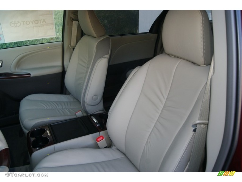 Bisque Interior 2012 Toyota Sienna Limited AWD Photo #55056798