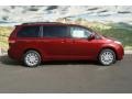 Salsa Red Pearl 2012 Toyota Sienna XLE AWD Exterior