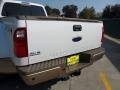 White Platinum Tri-Coat Metallic - F350 Super Duty King Ranch Crew Cab 4x4 Dually Photo No. 21