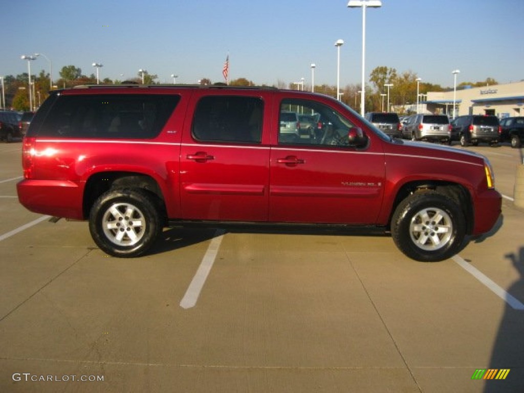 Red Jewel Tintcoat 2009 GMC Yukon XL SLT 4x4 Exterior Photo #55057638