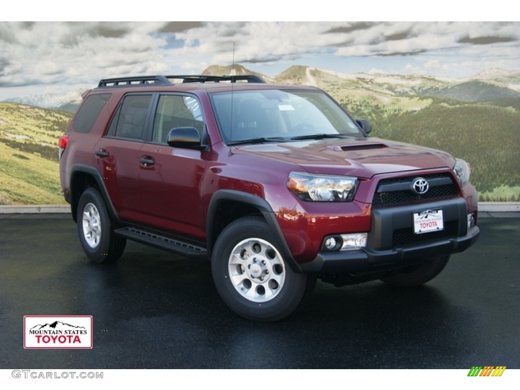 2011 4Runner Trail 4x4 - Salsa Red Pearl / Graphite photo #1