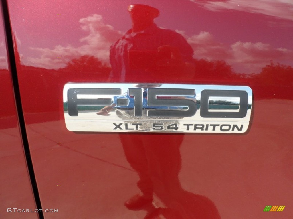 2006 F150 XLT SuperCrew - Dark Toreador Red Metallic / Medium/Dark Flint photo #15