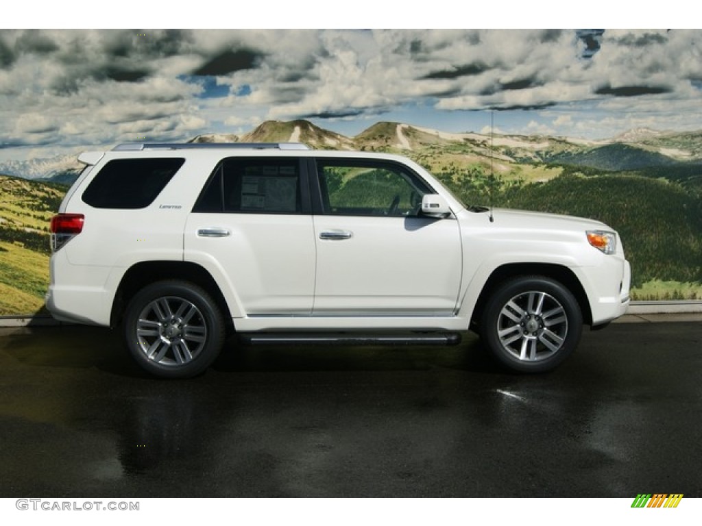 2011 4Runner Limited 4x4 - Blizzard White Pearl / Black Leather photo #2