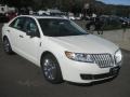 2012 White Platinum Metallic Tri-Coat Lincoln MKZ AWD  photo #4