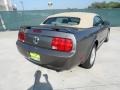 Mineral Grey Metallic - Mustang V6 Deluxe Convertible Photo No. 3