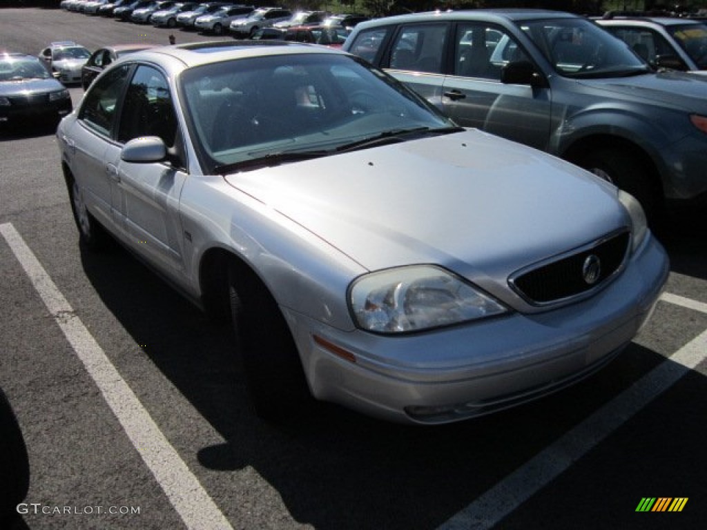 2001 Sable LS Premium Sedan - Silver Frost Metallic / Dark Charcoal photo #1