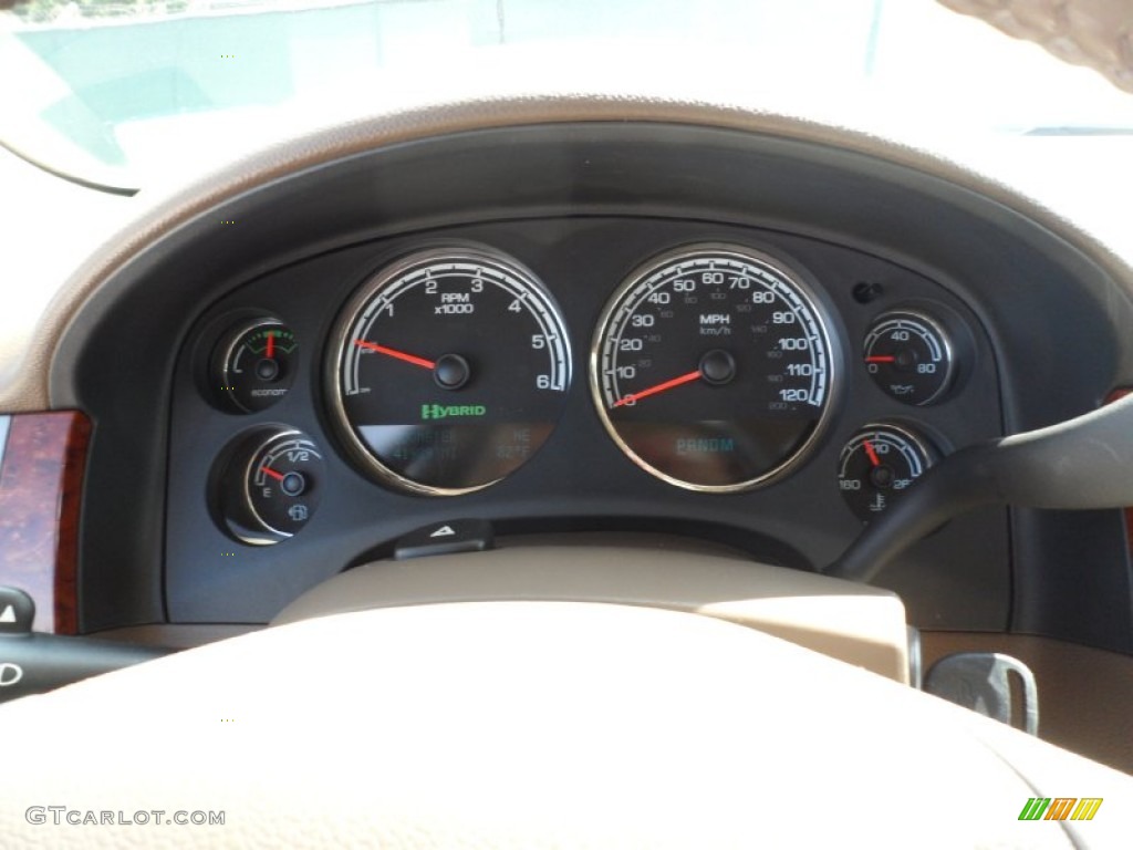 2009 Chevrolet Tahoe Hybrid Gauges Photo #55059762