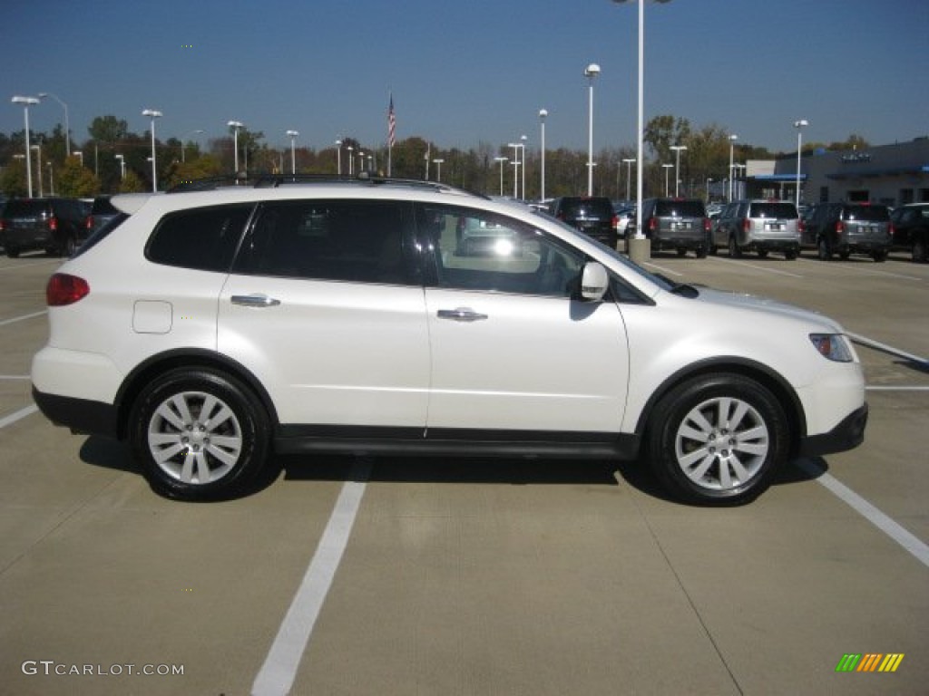 Satin White Pearl 2009 Subaru Tribeca Limited 7 Passenger Exterior Photo #55060008