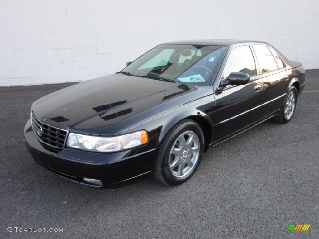 Blue Onyx 2002 Cadillac Seville STS Exterior Photo #55060254