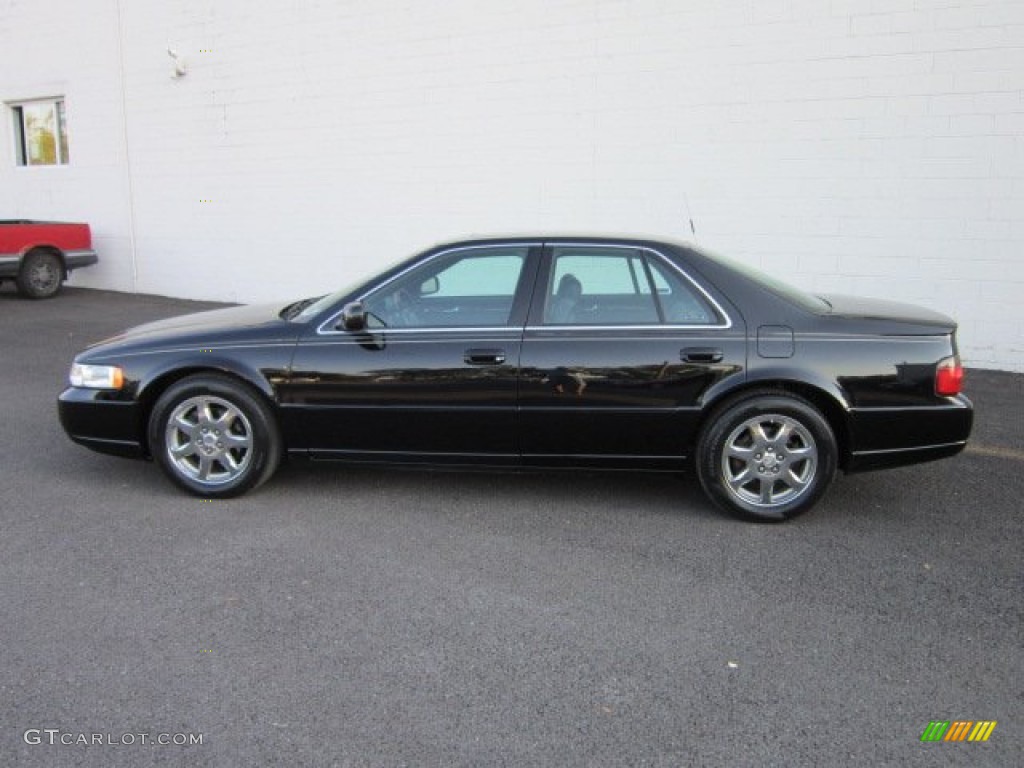 Blue Onyx 2002 Cadillac Seville STS Exterior Photo #55060266