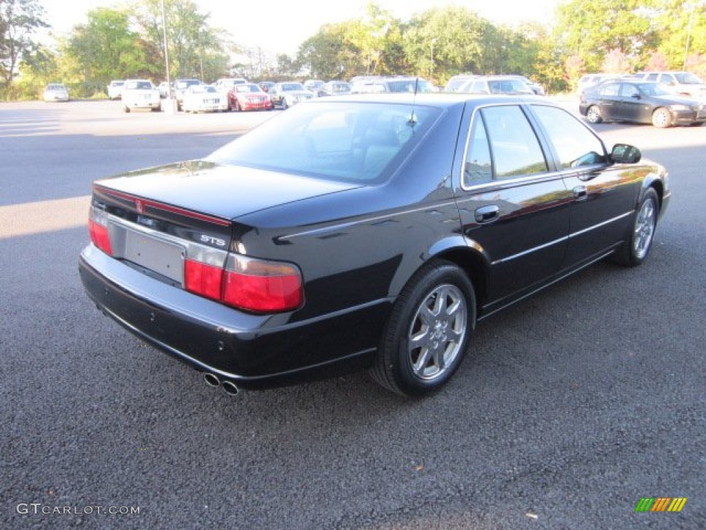 2002 Seville STS - Blue Onyx / Black photo #7