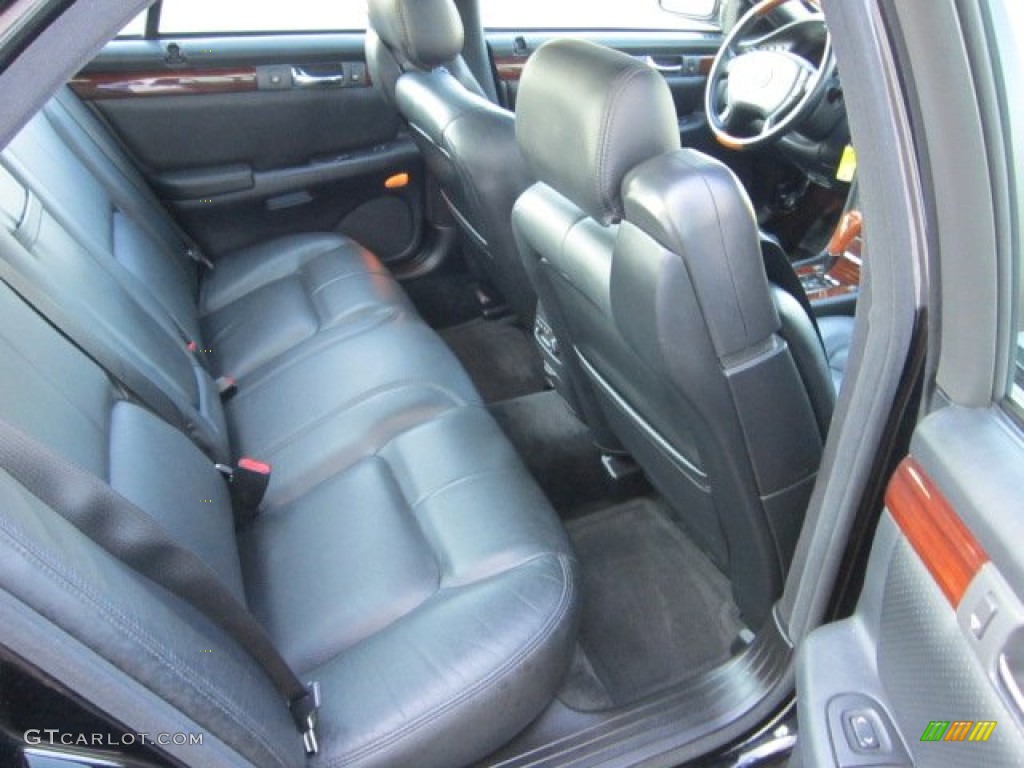 Black Interior 2002 Cadillac Seville STS Photo #55060347