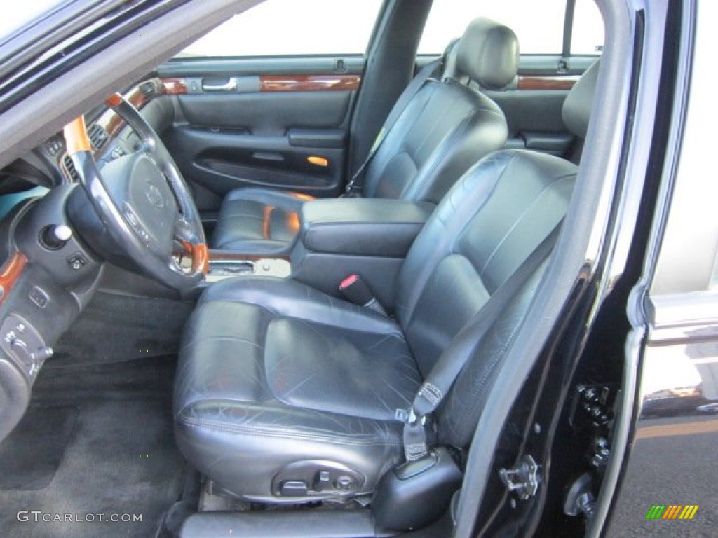 Black Interior 2002 Cadillac Seville STS Photo #55060374