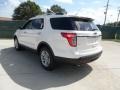 2012 White Platinum Tri-Coat Ford Explorer XLT EcoBoost  photo #5