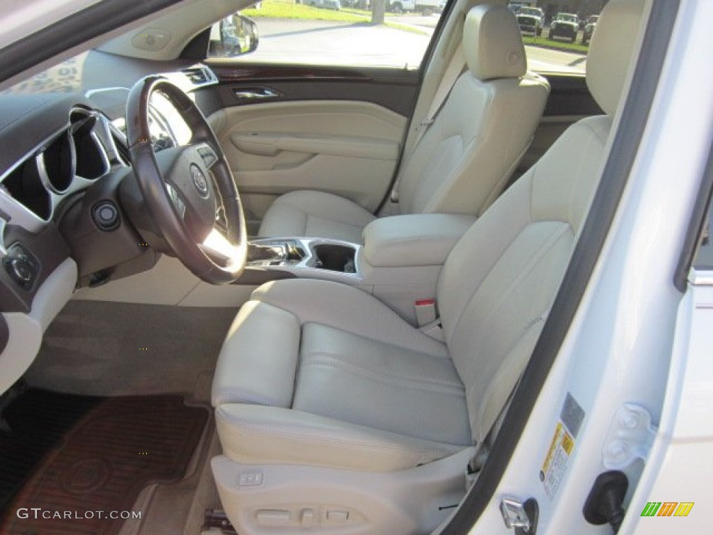 Shale/Brownstone Interior 2010 Cadillac SRX 4 V6 Turbo AWD Photo #55060716