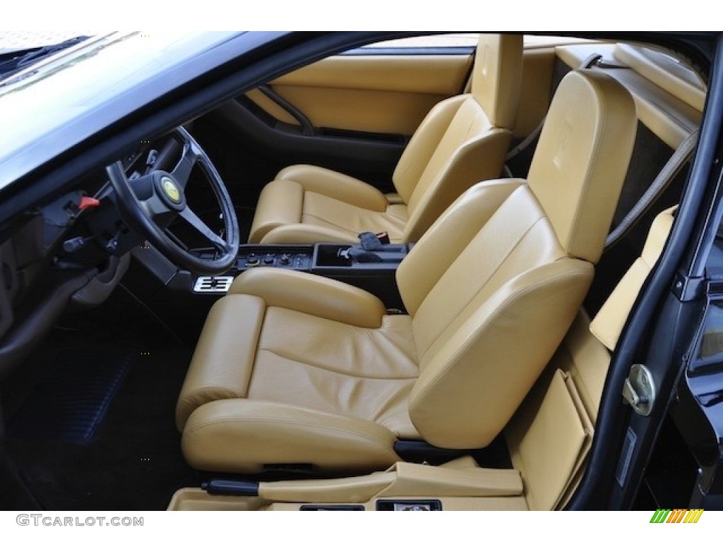Tan Interior 1990 Ferrari Testarossa Standard Testarossa Model Photo #55061418