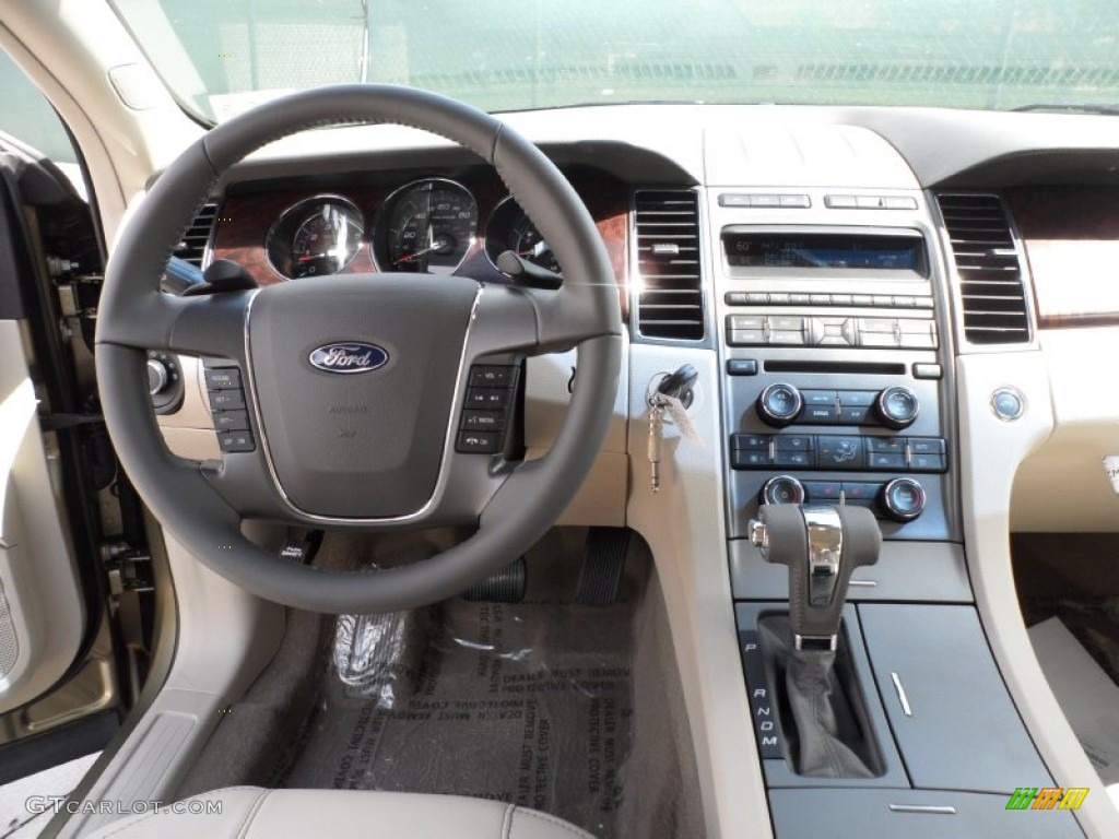 2012 Ford Taurus SEL Light Stone Dashboard Photo #55061751