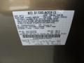 JY: Ginger Ale 2012 Ford Taurus SEL Color Code