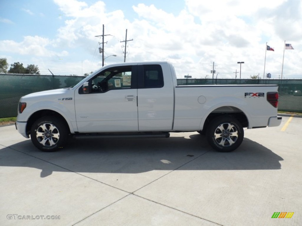 2011 F150 FX2 SuperCab - Oxford White / Black photo #6