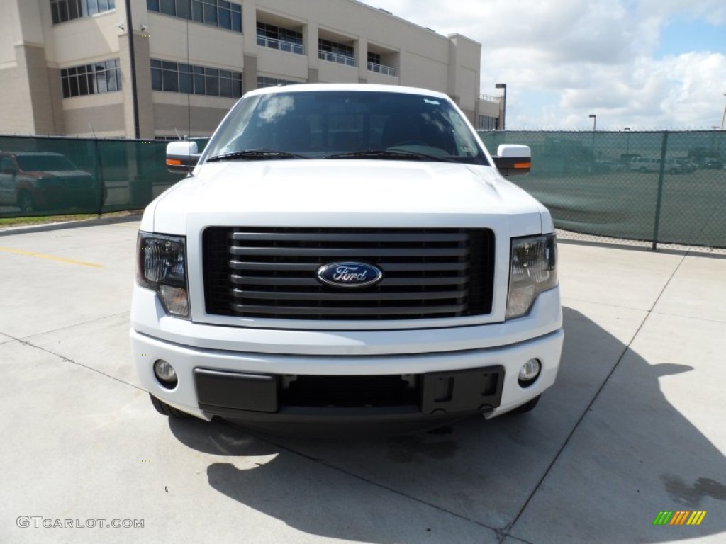 2011 F150 FX2 SuperCab - Oxford White / Black photo #8