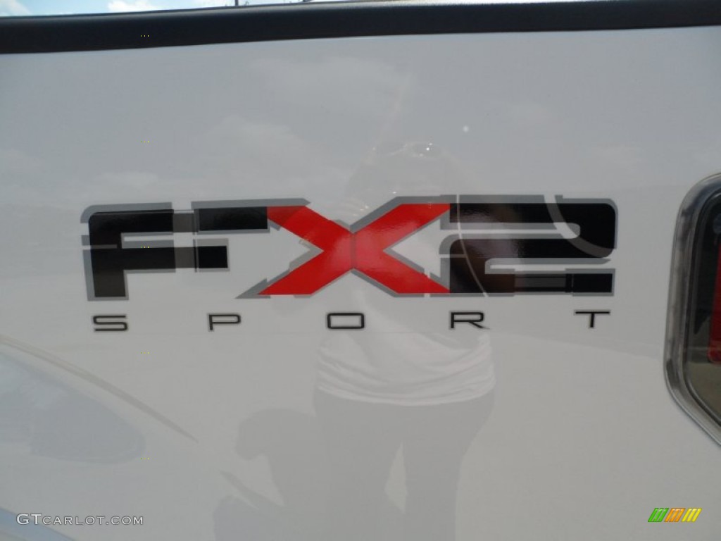 2011 F150 FX2 SuperCab - Oxford White / Black photo #18