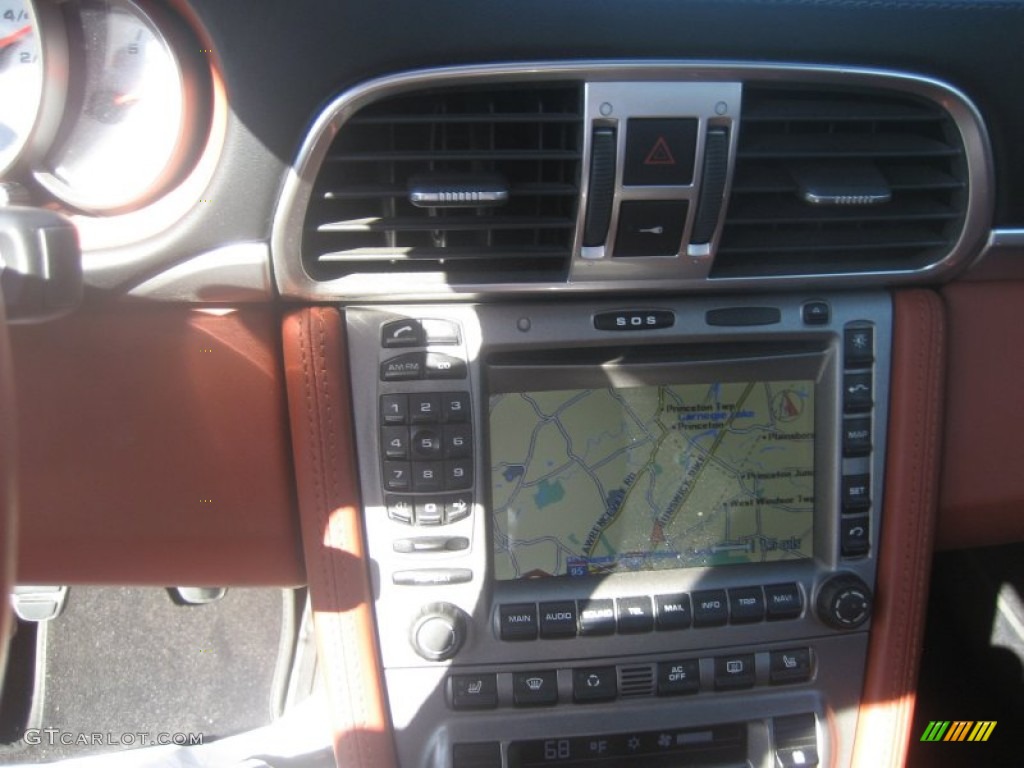 2008 911 Carrera S Cabriolet - Black / Terracotta photo #16