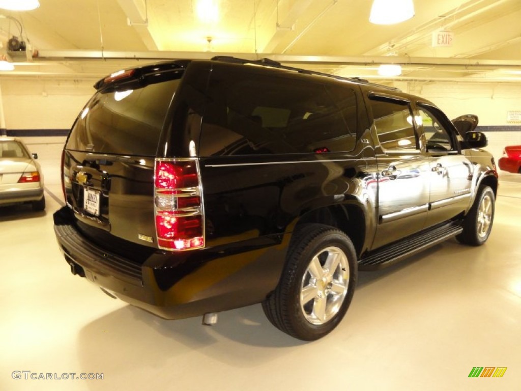 Black 2008 Chevrolet Suburban 1500 LTZ 4x4 Exterior Photo #55062945