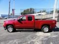 2007 Sport Dark Red Metallic GMC Sierra 1500 SLT Extended Cab 4x4  photo #10