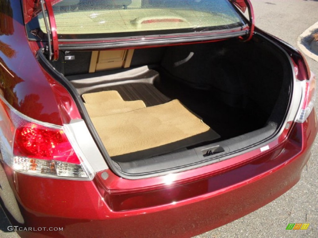 2011 Accord LX Sedan - Basque Red Pearl / Ivory photo #16