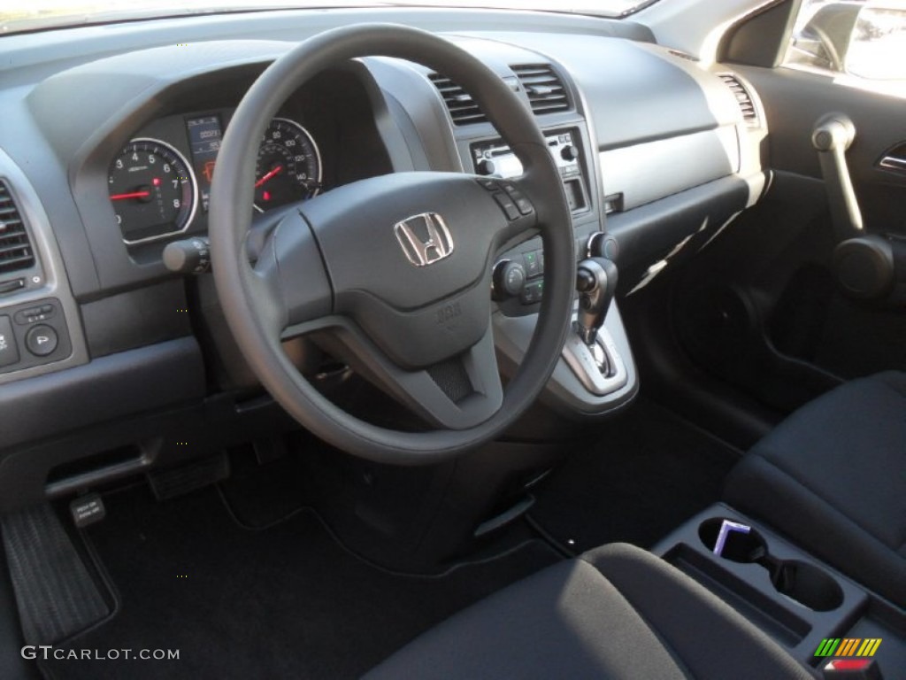 2011 Honda CR-V LX 4WD Black Dashboard Photo #55065201