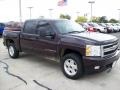 2008 Dark Cherry Metallic Chevrolet Silverado 1500 LTZ Crew Cab 4x4  photo #19