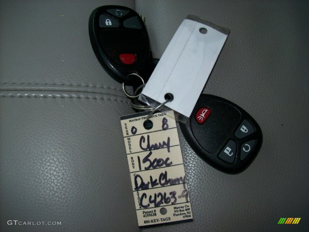 2008 Chevrolet Silverado 1500 LTZ Crew Cab 4x4 Keys Photo #55065906