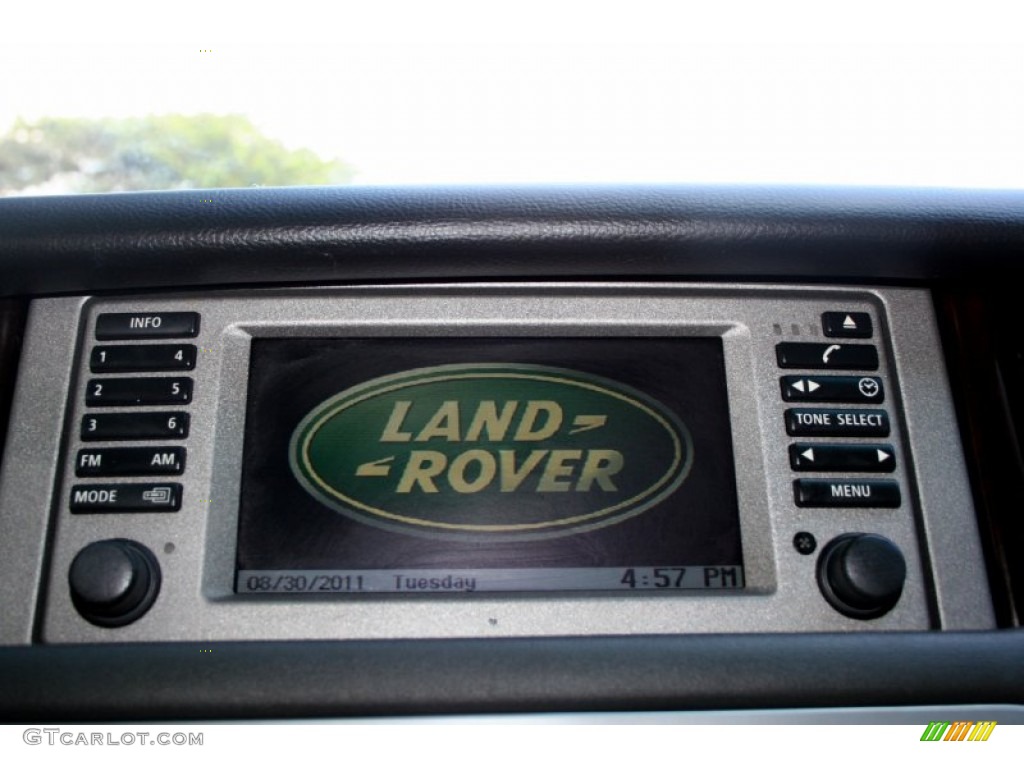 2004 Range Rover HSE - Zambezi Silver Metallic / Jet Black photo #81