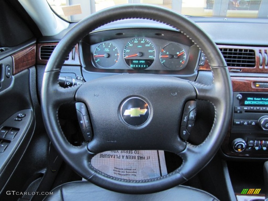 2011 Impala LTZ - Black / Ebony photo #6