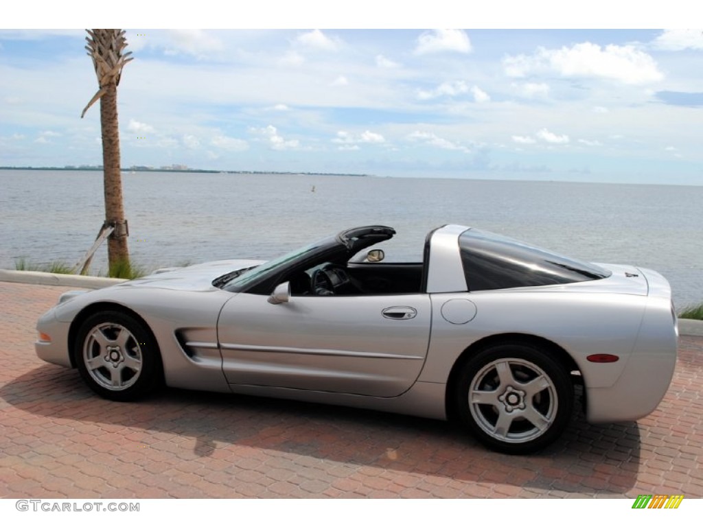 Sebring Silver Metallic 1998 Chevrolet Corvette Coupe Exterior Photo #55066311