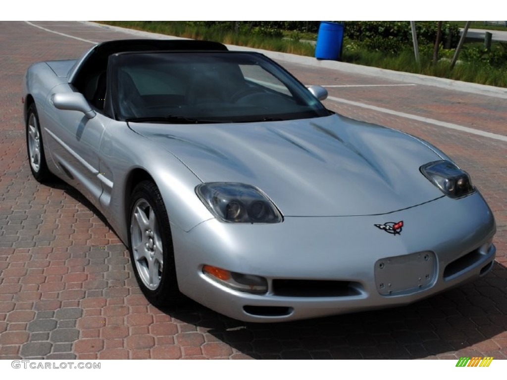 Sebring Silver Metallic 1998 Chevrolet Corvette Coupe Exterior Photo #55066353