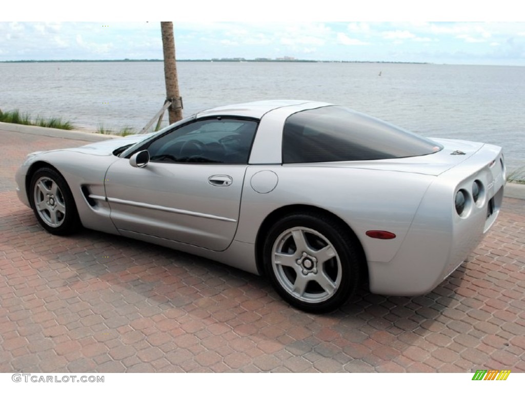 Sebring Silver Metallic 1998 Chevrolet Corvette Coupe Exterior Photo #55066374