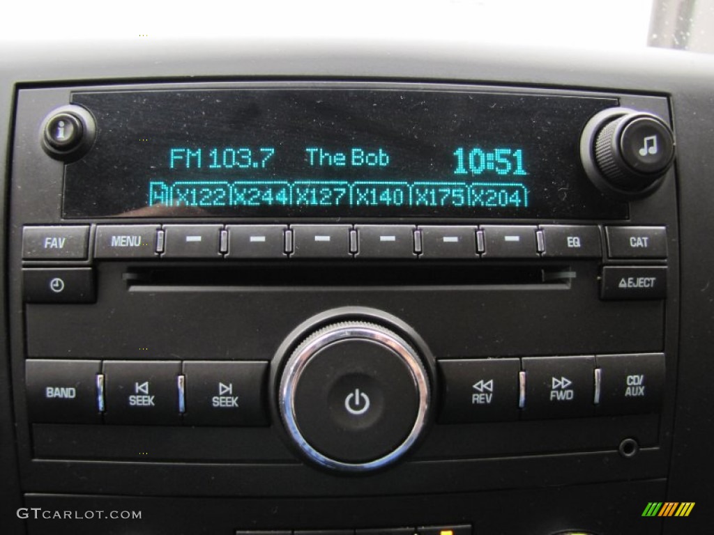 2009 Chevrolet Silverado 3500HD LT Crew Cab 4x4 Dually Audio System Photo #55066514