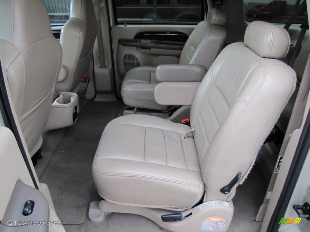 Medium Parchment Interior 2004 Ford Excursion Limited 4x4 Photo #55066770