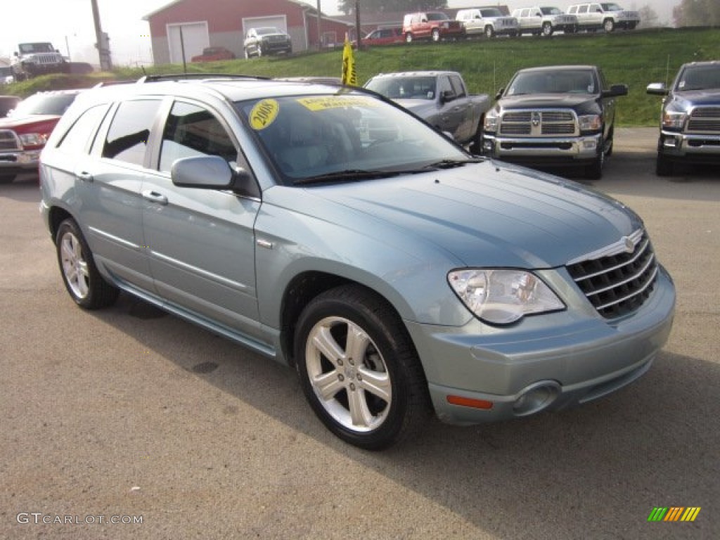 Clearwater Blue Pearlcoat 2008 Chrysler Pacifica Touring AWD Exterior Photo #55067154