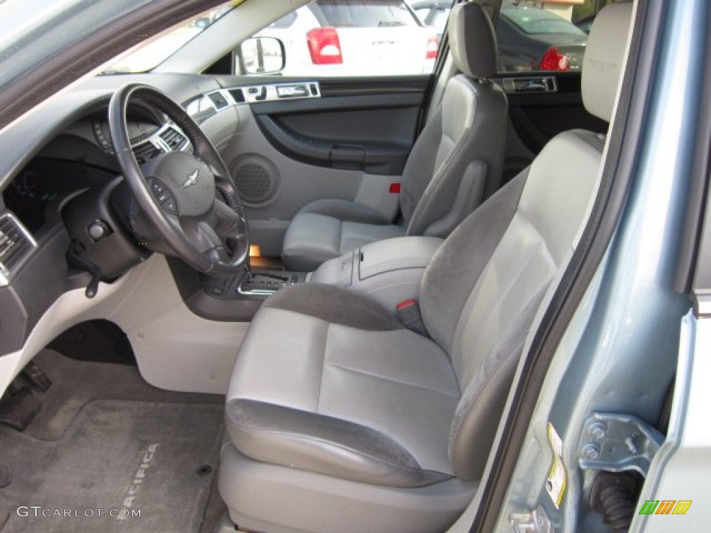 Pastel Slate Gray Interior 2008 Chrysler Pacifica Touring AWD Photo #55067172